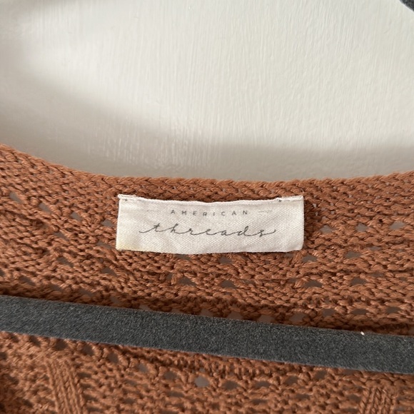 Cinched sweater | American threads - Picture 3 of 5